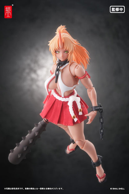 RPGEX-08 Oni Miko Second Daughter Momiji 1/12 Complete Model Action Figure