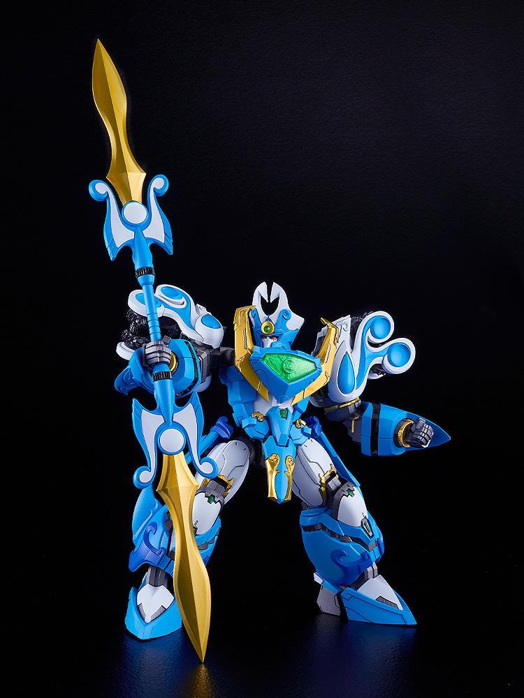 (Model Kits) Mado King Granzort MODEROID King's Style Aquabeat Gold Edition (Rerun)