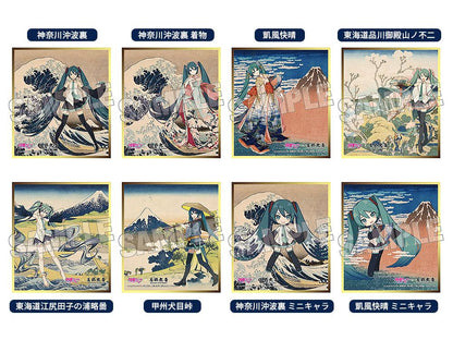(Blind Box) Hokusai Katsushika x Hatsune Miku by iXima Shikishi (Rerun)