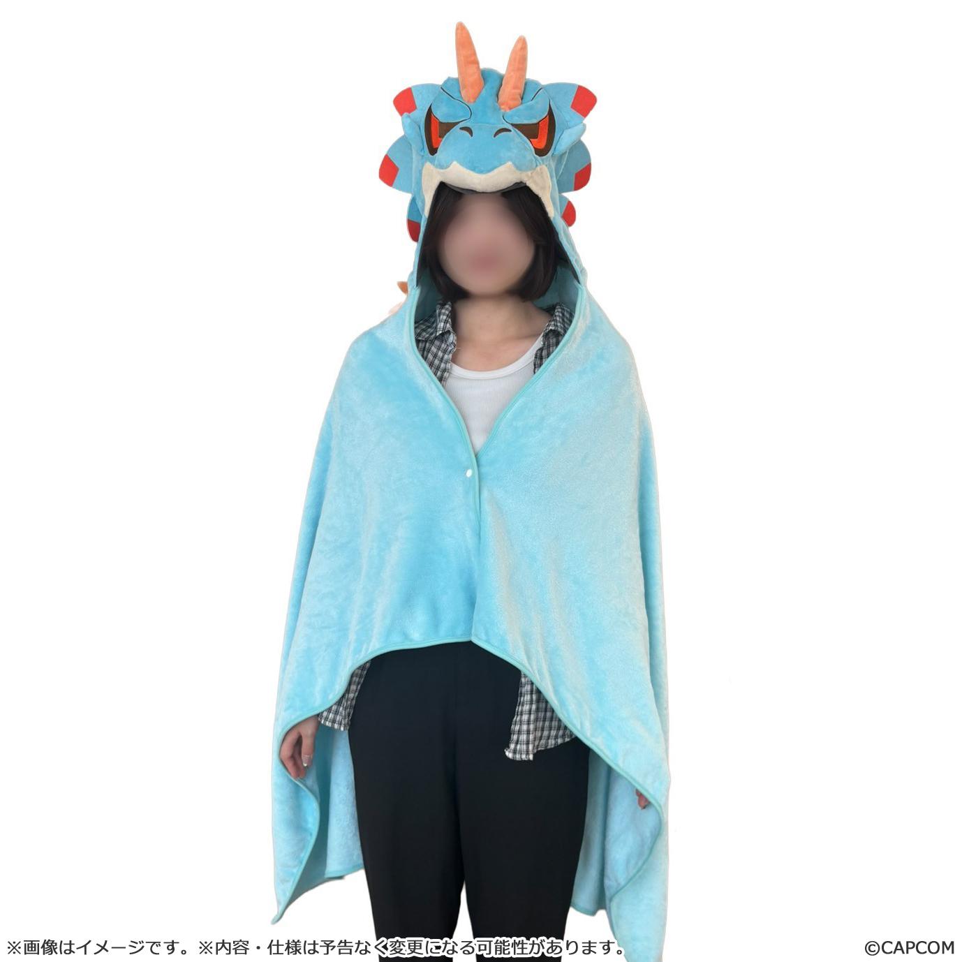 MONSTER HUNTER CHIBI STYLE Fluffy Poncho: Lagiacrus