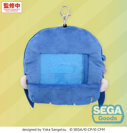 fuwa petit "HATSUNE MIKU: COLORFUL STAGE!" Face Pouch with Reel "Haruka Kiritani"