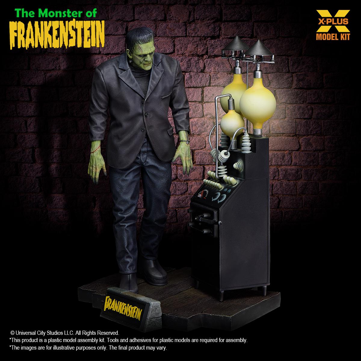 1/8 Scale The Monster of Frankenstein Plastic Model Kit
