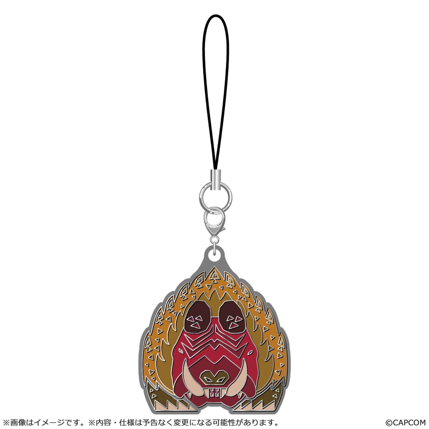 Monster Hunter Wilds Monster icon Metal Keychain Vol. 2