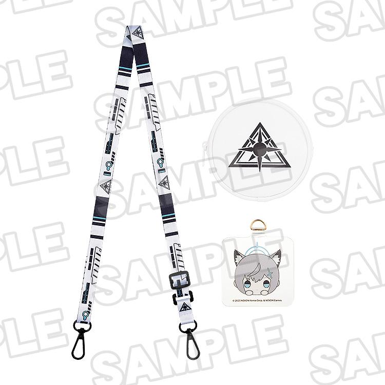 Blue Archive Holiday Saunter Mobile phone Lanyard Including Wallet (SHIROKO)