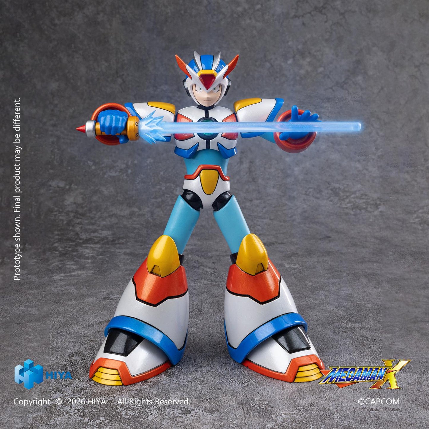 HIYA Exquisite Basic Series None Scale 5.8 Inch Mega Man X series X Max Armor Action Figure