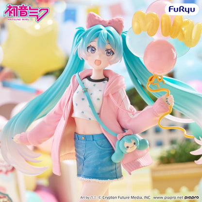 Hatsune Miku Muchute Figure -Theme Park Date ver.-