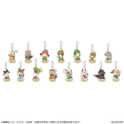 (Blind) MONSTER HUNTER WILDS Monster Hunter Wilds Felyne acrylic stand Keychain collection