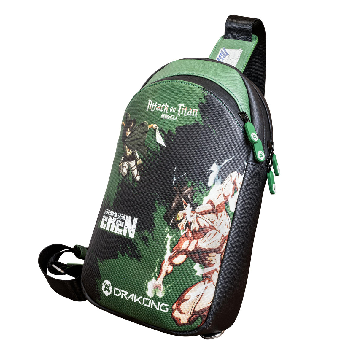 Pixel Art Gaming Slingbag - Attack on Titan - Eren