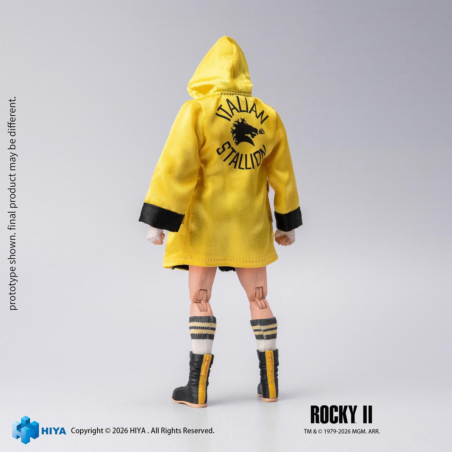 HIYA Exquisite Super Series 1/12 Scale 6.3 Inch Rocky II Rocky Boxer Version Action Figure