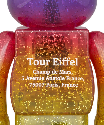 BE@RBRICK EIFFEL TOWER 100% & 400% TWILIGHT Ver.