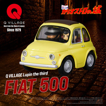 Q VILLAGE LUPIN THE THIRD FIAT 500
