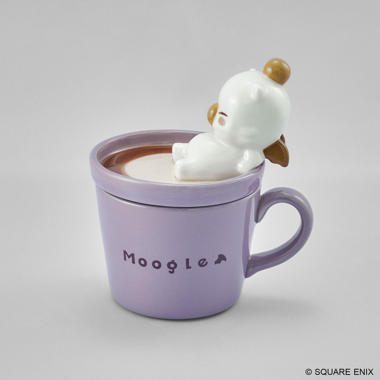 FINAL FANTASY Latte Art Figure Mug - MOOGLE