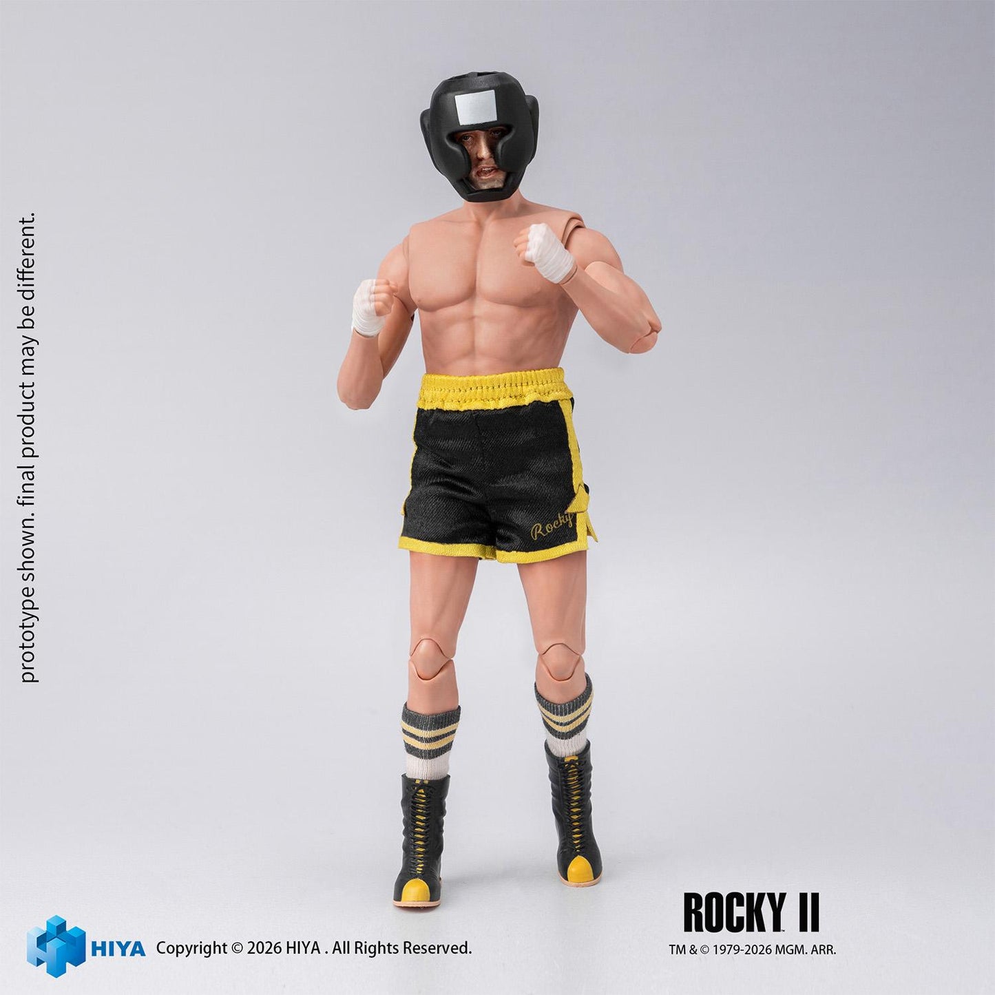 HIYA Exquisite Super Series 1/12 Scale 6.3 Inch Rocky II Rocky Boxer Version Action Figure