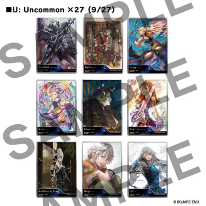 (Blind Box) SQUARE ENIX GALLERY Cards Vol. 01 FINAL FANTASY 40th Anniversary Collection Booster Pack