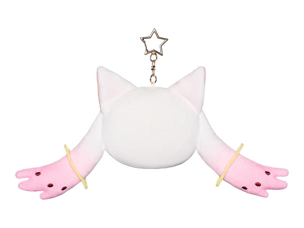 Puella Magi Madoka Magica the Movie -Rebellion- Fluffy Keychain Pinback Button Case