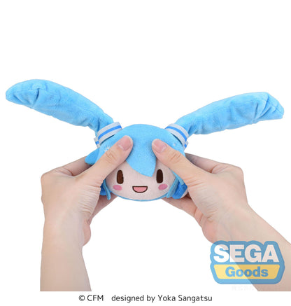 fuwa petit "Snow Miku" Face Mascot