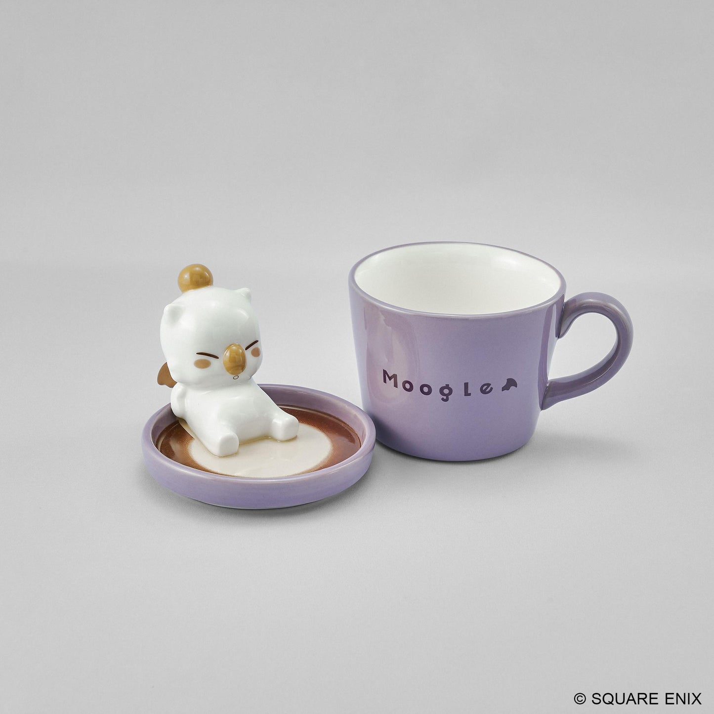 FINAL FANTASY Latte Art Figure Mug - MOOGLE