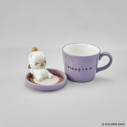 FINAL FANTASY Latte Art Figure Mug - MOOGLE