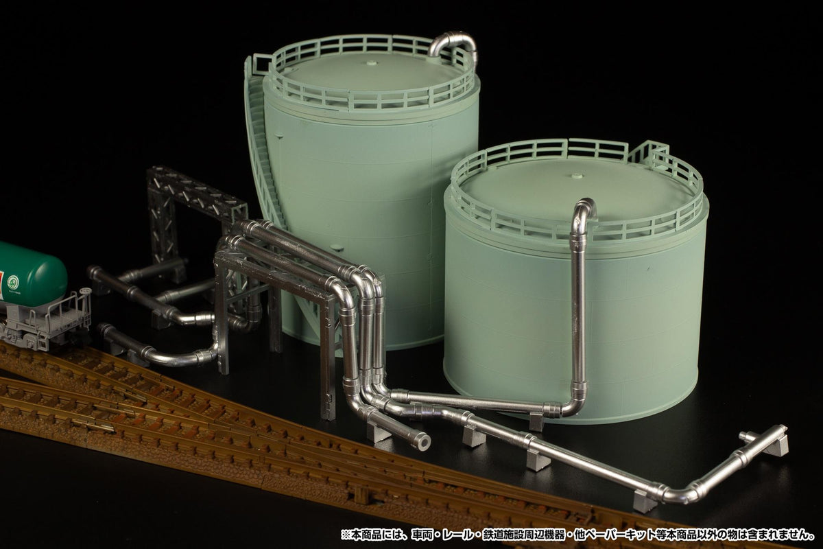 (Model Kits) 1/150 Scale Structure Kit "Storage Tanks" (Rerun)
