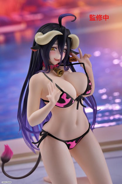 Overlord Desktop Cute Figure - Albedo (Cow-Print Swimsuit Ver.) Renewal