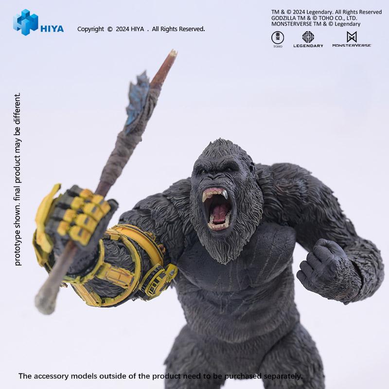 HIYA Exquisite Basic Series None Scale 6 Inch Godzilla x Kong The New Empire Kong B.E.A.S.T. Glove Ver. Action Figure