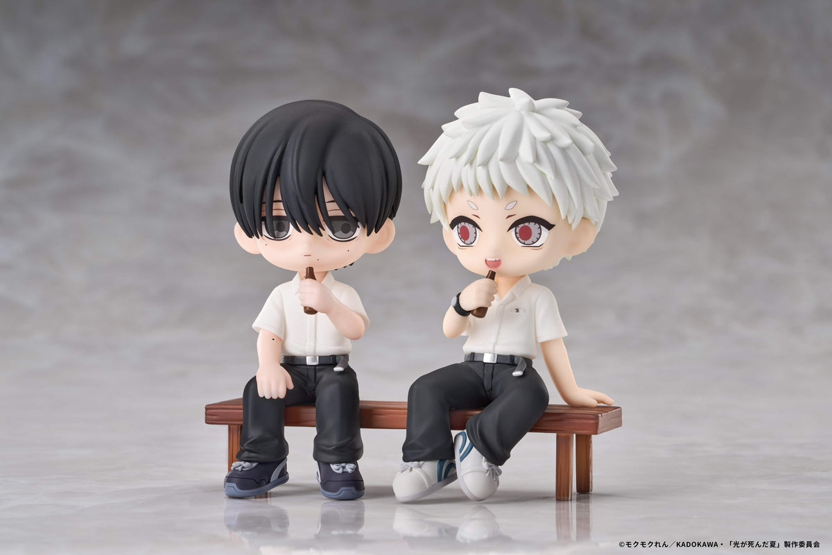 Yoshiki&Hikaru Chibi figure with diorama scene