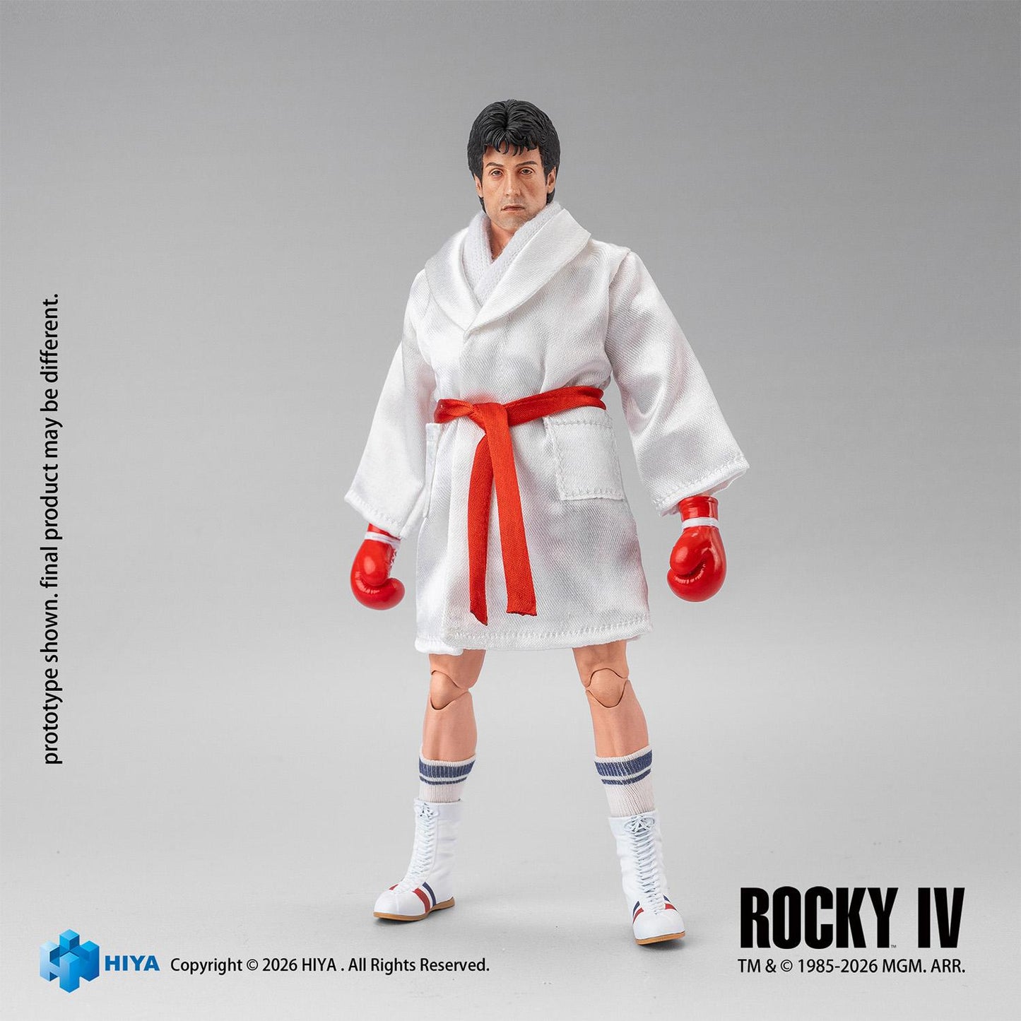 HIYA Exquisite Super Series 1/12 Scale 6.3 Inch Rocky IV Rocky Boxer Version Action Figure