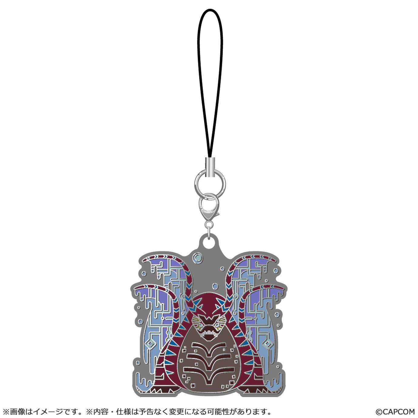 MONSTER HUNTER WILDS Monster Hunter Wilds Monster icon Metal Keychain