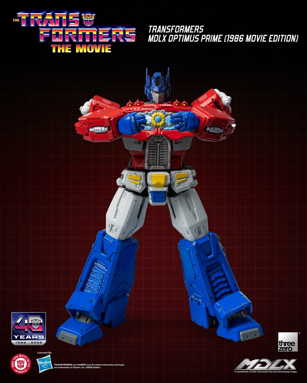 Transformers MDLX Optimus Prime (1986 Movie Edition)