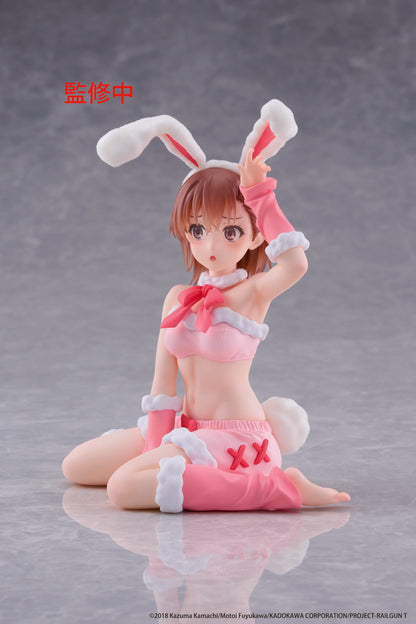 A Certain Scientific Railgun MOFLOCK Figure - Mikoto Misaka (Fluffy Bunny Ver.)