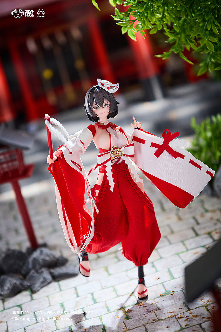 Combat priestess Kikyou Uefuji 1/12 Articulated Figure