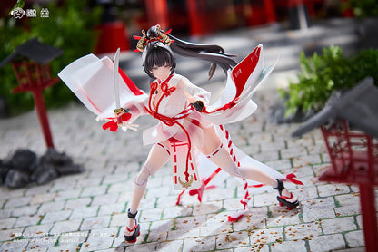 Combat priestess Sakura Uefuji 1/12 Articulated Figure