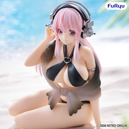 SUPER SONICO Noodle Stopper Figure -Swimsuit Black Color ver.-