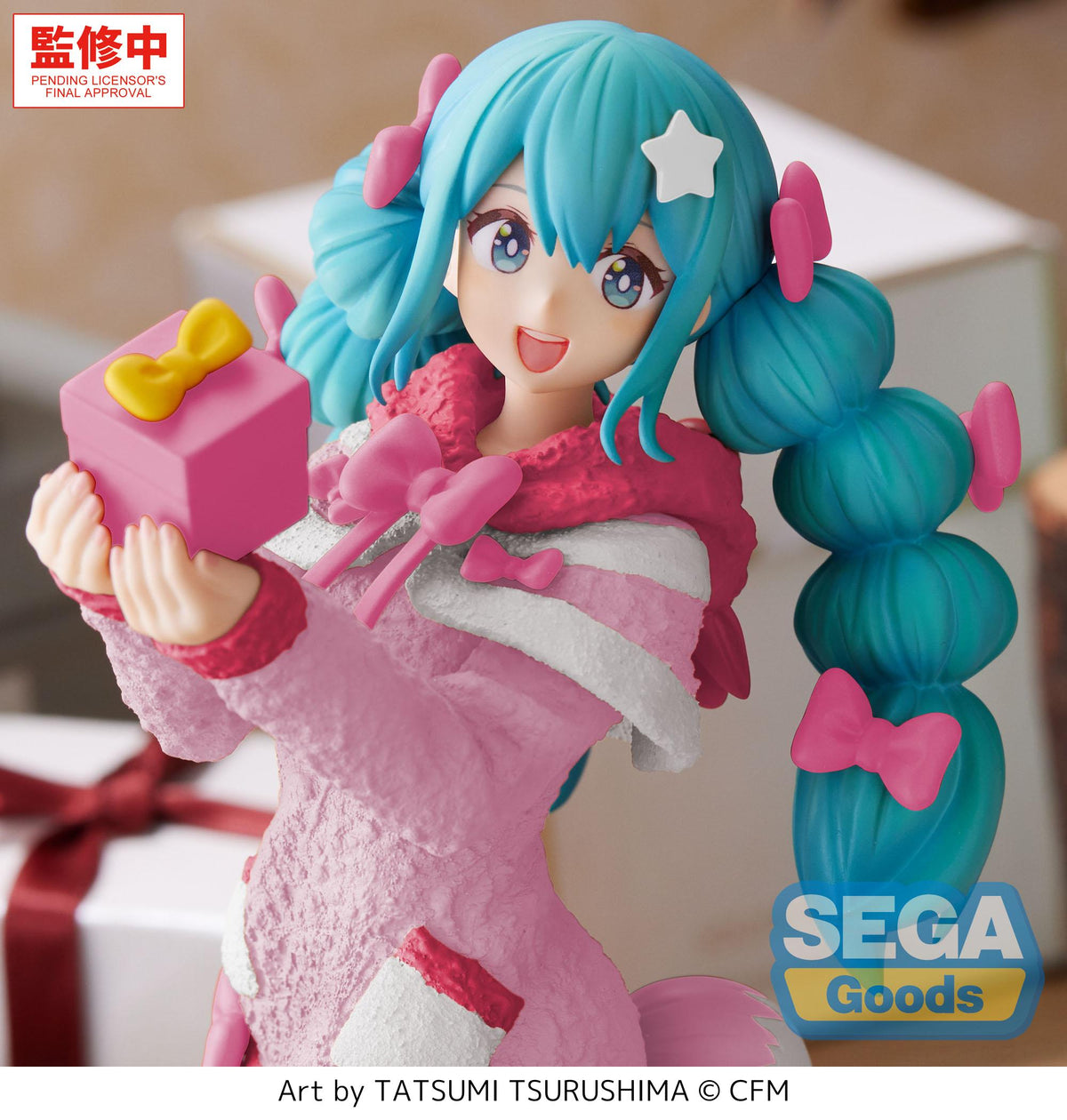 "Hatsune Miku Series" High Premium Figure "Hatsune Miku" Mokomoko Christmas Ver.
