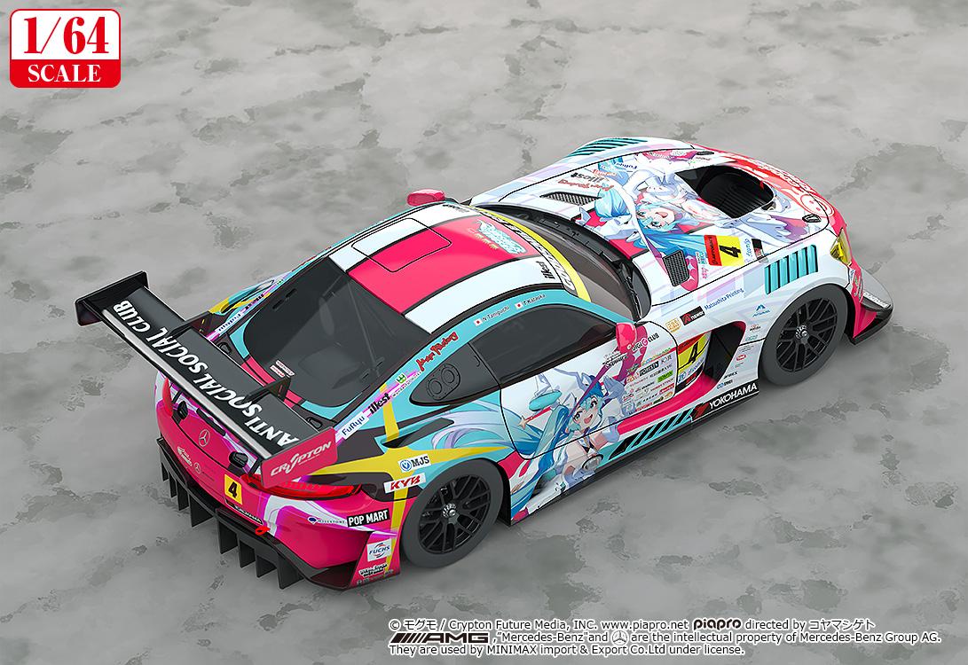 (Model Kits) Hatsune Miku GT Project 1/64 Good Smile Hatsune Miku AMG 2024 Season Opening Ver. (Rerun)