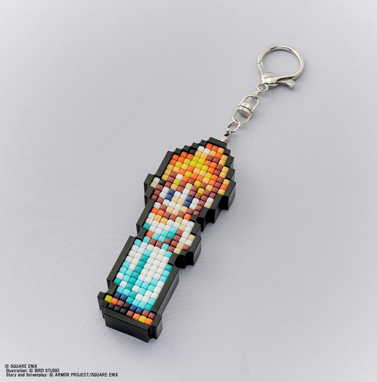 (Blind Box) CHRONO TRIGGER DIY Pixel Art Keychain Collection Display