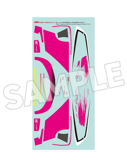 Hatsune Miku GT Project GSR Character Customization Series 051: Racing Miku 2025 Ver. 1/10 Scale Sticker Set