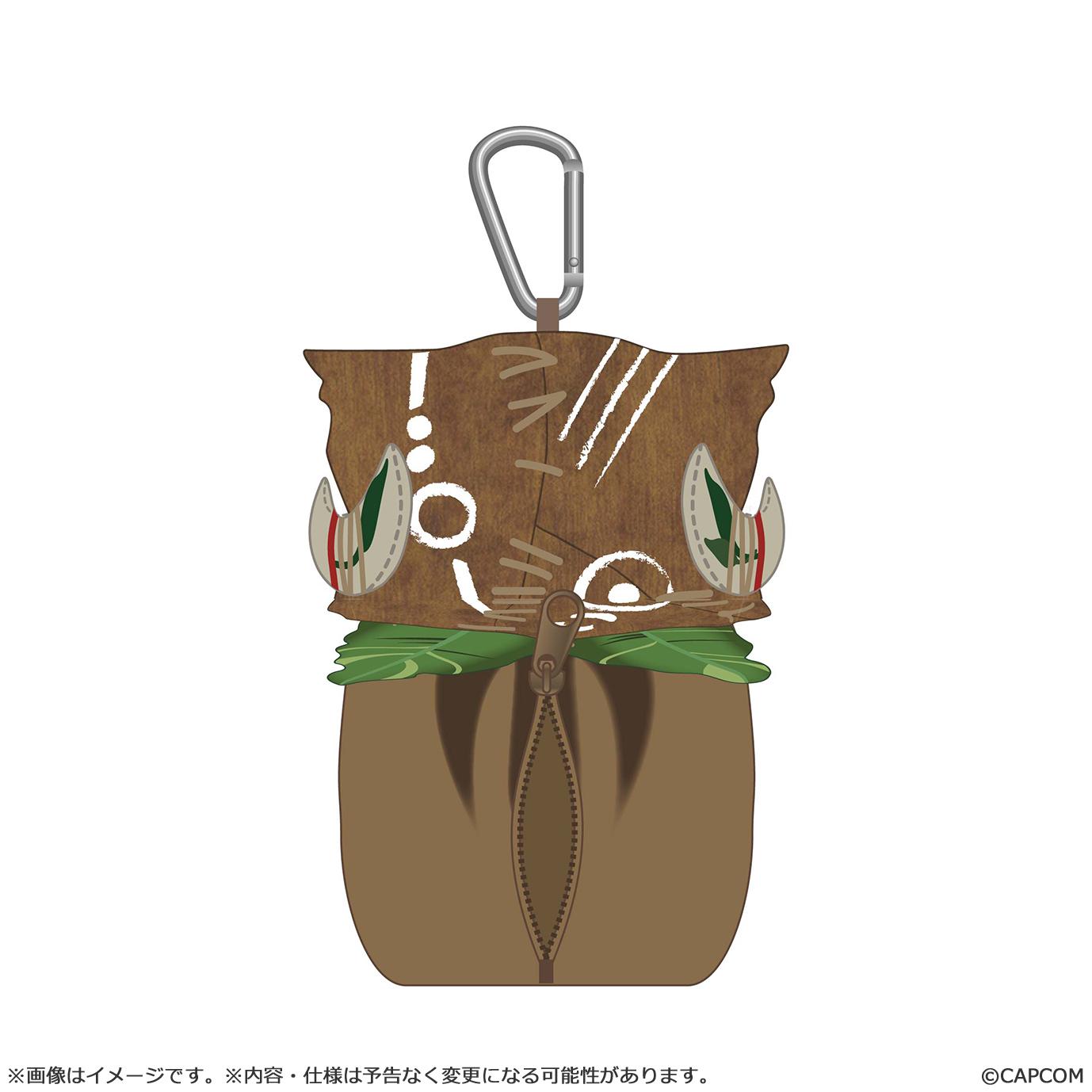 Monster Hunter Wilds Wudwud Plush Pouch