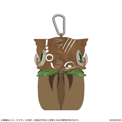 Monster Hunter Wilds Wudwud Plush Pouch