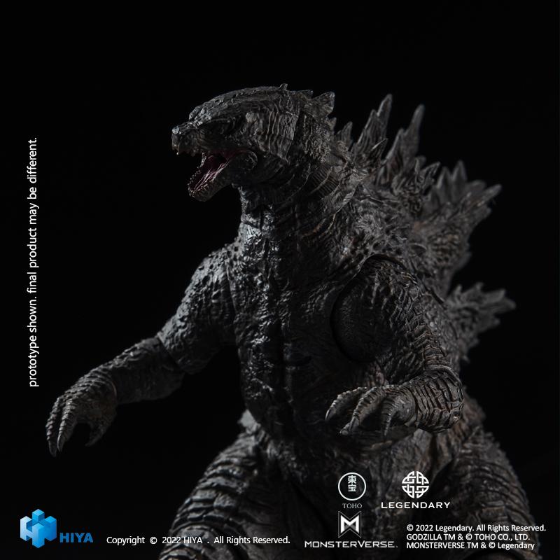 HIYA Exquisite Basic Series None Scale 7 Inch GODZILLA VS KONG Godzilla Action Figure