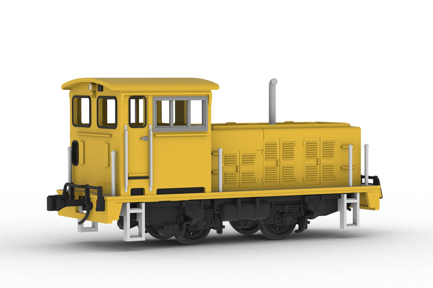 (Model Kits) Switcher(L-shaped Light Yellow color)
