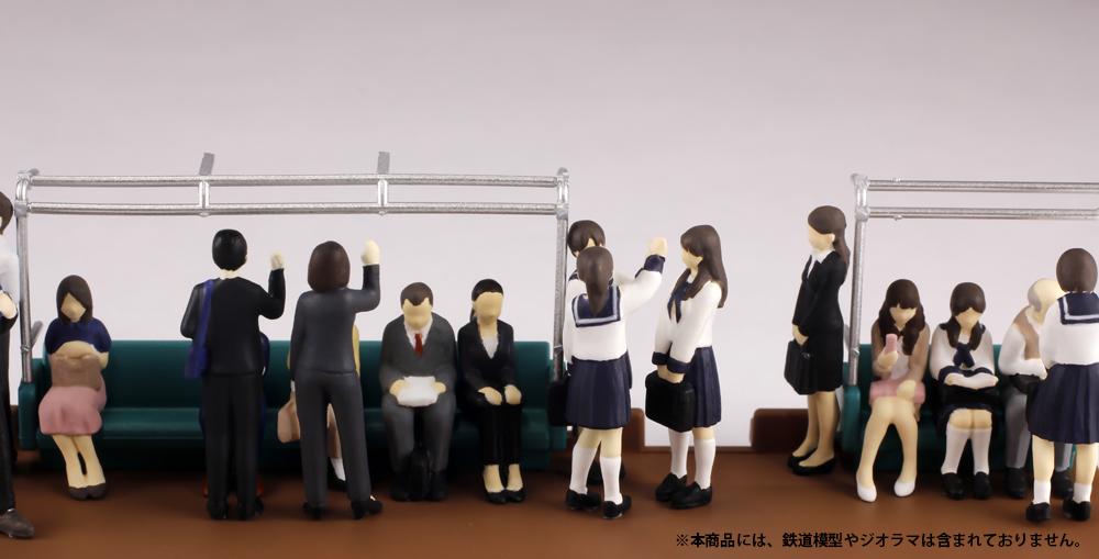 1/80 Scale super minifigure series6 That Day's Bus Stop Set (Rerun)