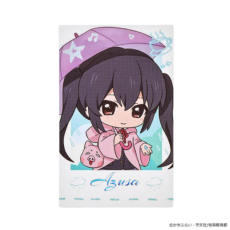 (Blind Box) K-ON! Fluffy Rain Series Collectible Instant Photo-Style Card (2 Piece Set)