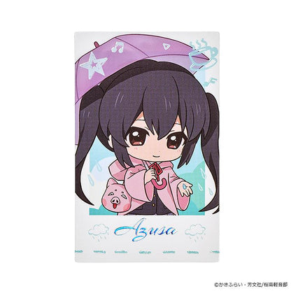 (Blind Box) K-ON! Fluffy Rain Series Collectible Instant Photo-Style Card (2 Piece Set)