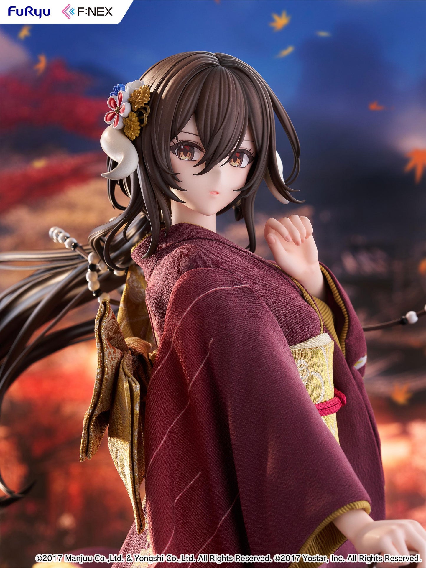 Mikasa blue flower komachi ver -Japanese Doll- 1/4 Scale Figure [50% Deposit Required]