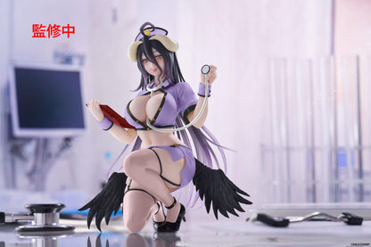 Overlord Desktop Cute Figure - Albedo (Nurse Ver.) Renewal