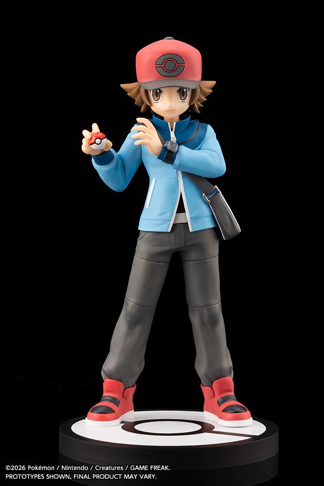 Pokemon Hilbert with Victini ARTFX J STATUE