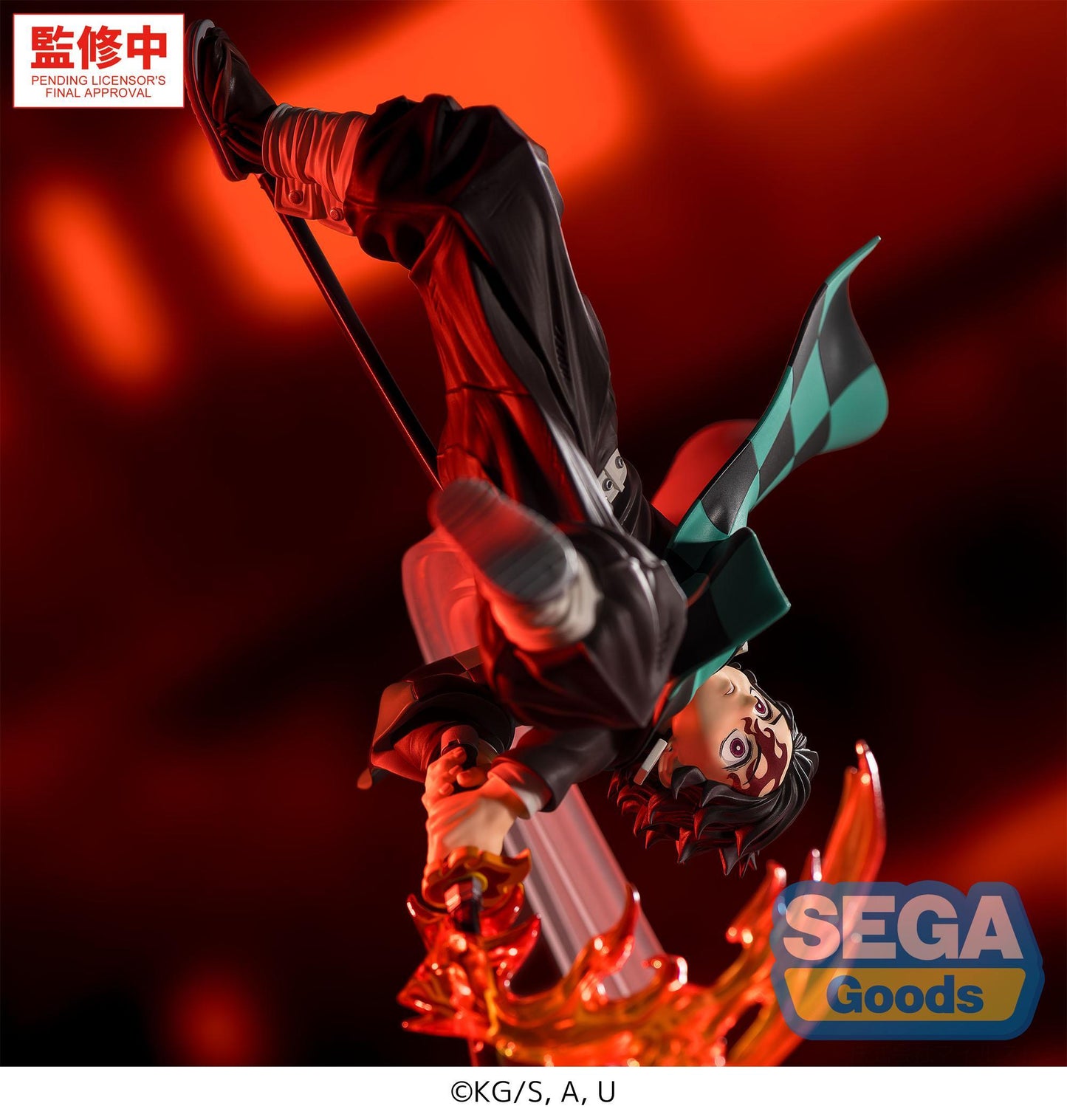 Luminasta Anime "Demon Slayer: Kimetsu no Yaiba" -Tanjiro Kamado- Hinokami Kagura Setting Sun Transformation