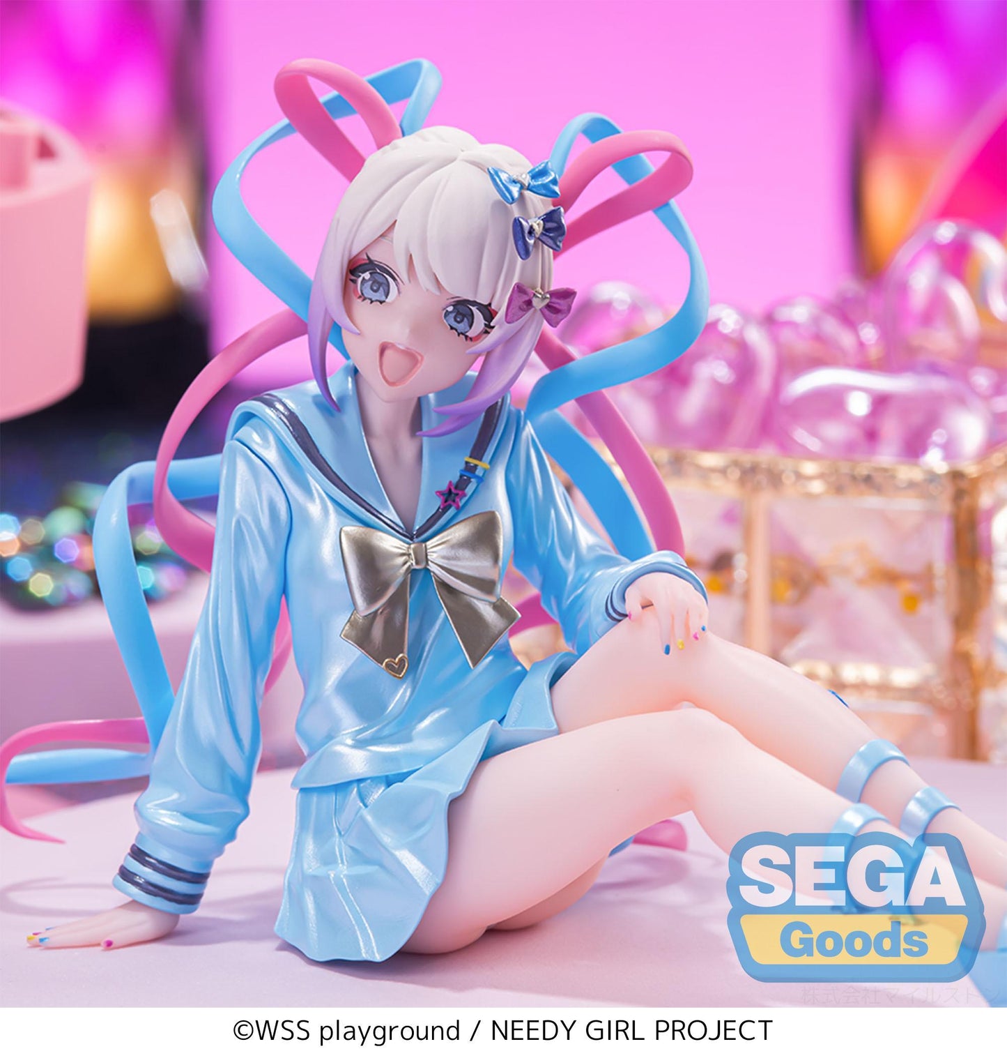 Anime "NEEDY GIRL OVERDOSE" PM Perching Figure "OMGkawaiiAngel"