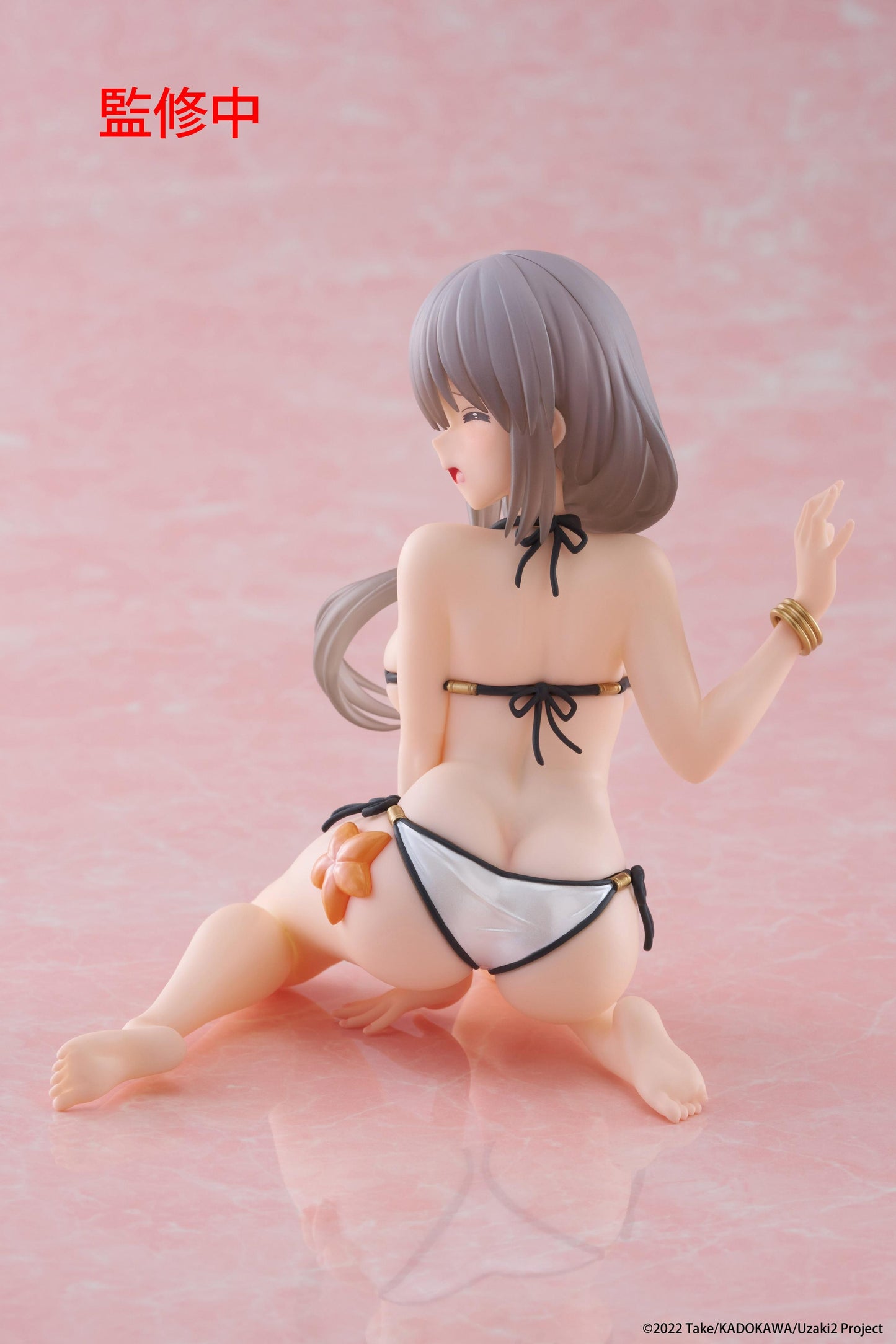 Uzaki-chan Wants to Hang Out! Desktop Cute Figure - Tsuki Uzaki (Swimwear Ver.)